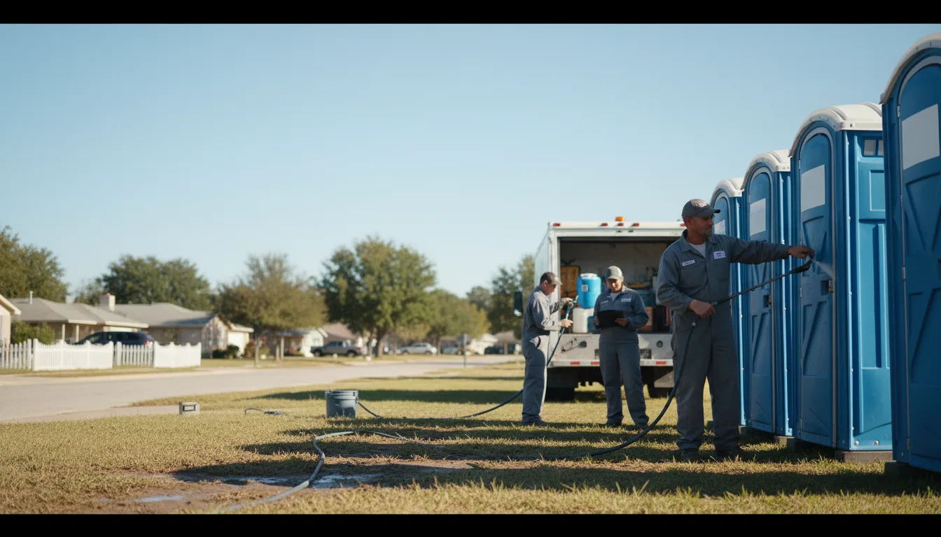 Long-Term Portable Toilet Rental in Ellaville, GA near me
